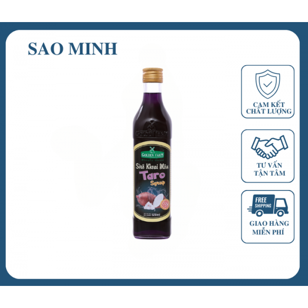 Syrup Khoai Môn- Golden Farm 520ml